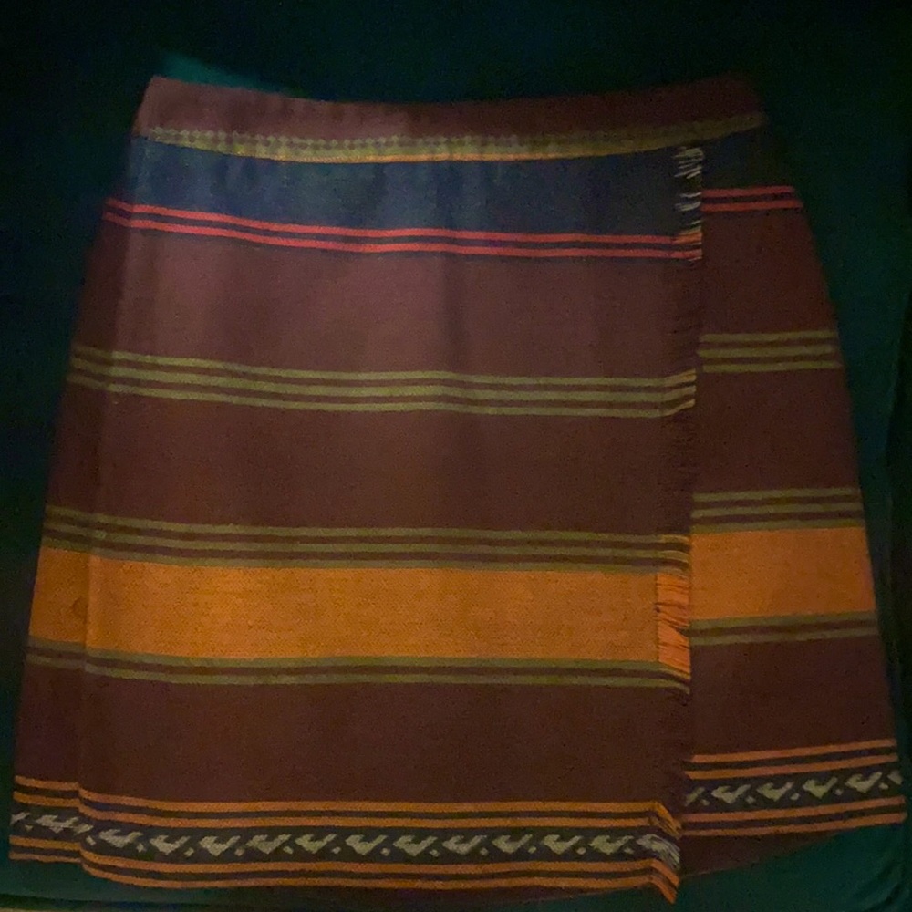 Ann Taylor - Mini faux wrap skirt